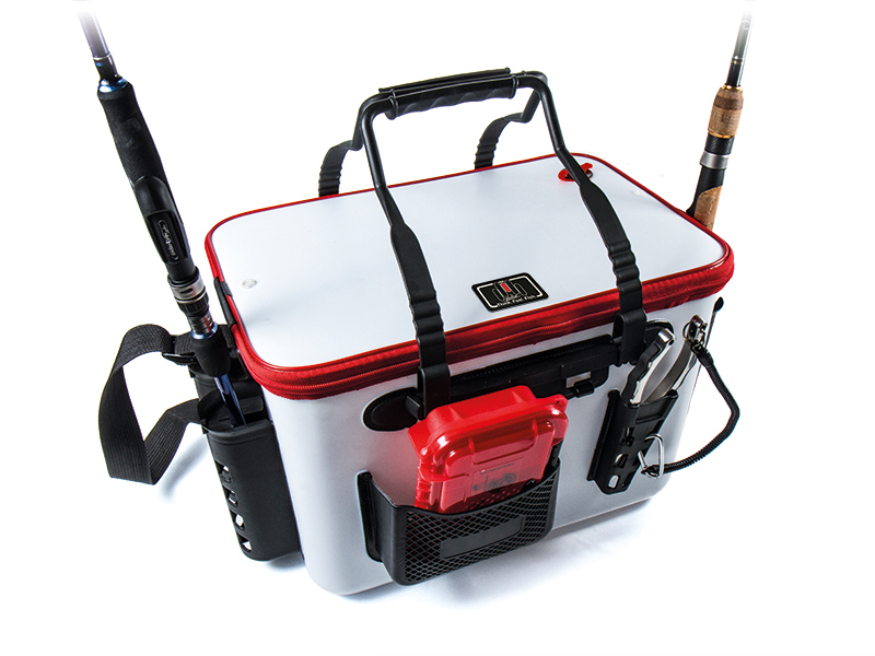 Molix Tank 40cm White & Red Bag